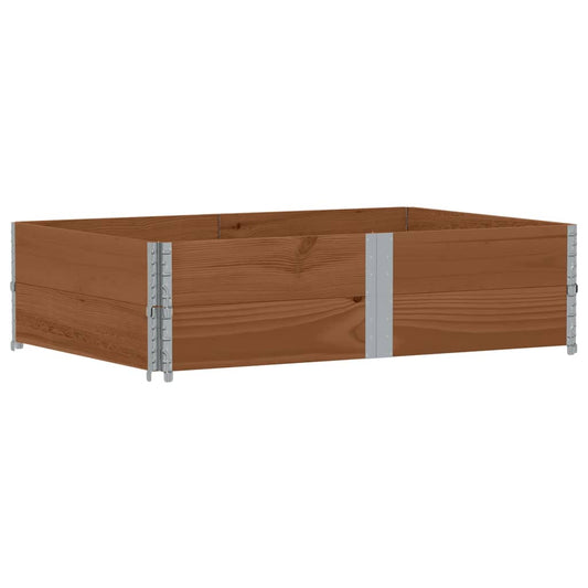 vidaXL Garden Planter Brown 150x100 cm Solid Wood Pine 2