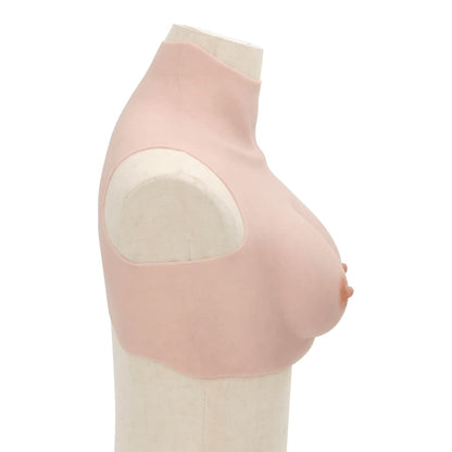 vidaXL Silicone Breastplate Caucasian B Cup 4