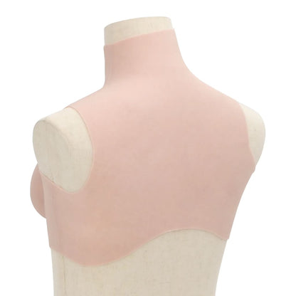 vidaXL Silicone Breastplate Caucasian B Cup 5
