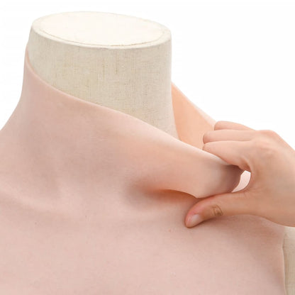 vidaXL Silicone Breastplate Caucasian B Cup 6