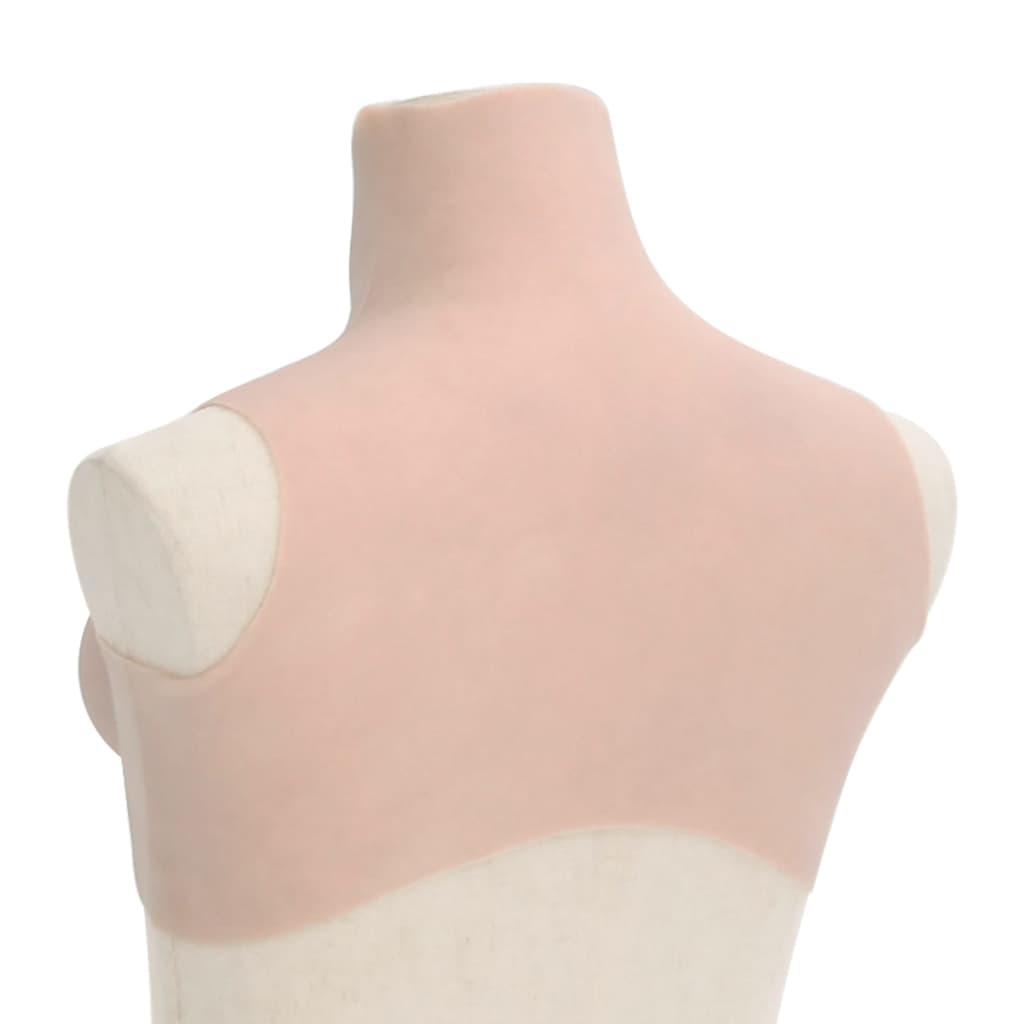 vidaXL Silicone Breastplate Caucasian C Cup 5