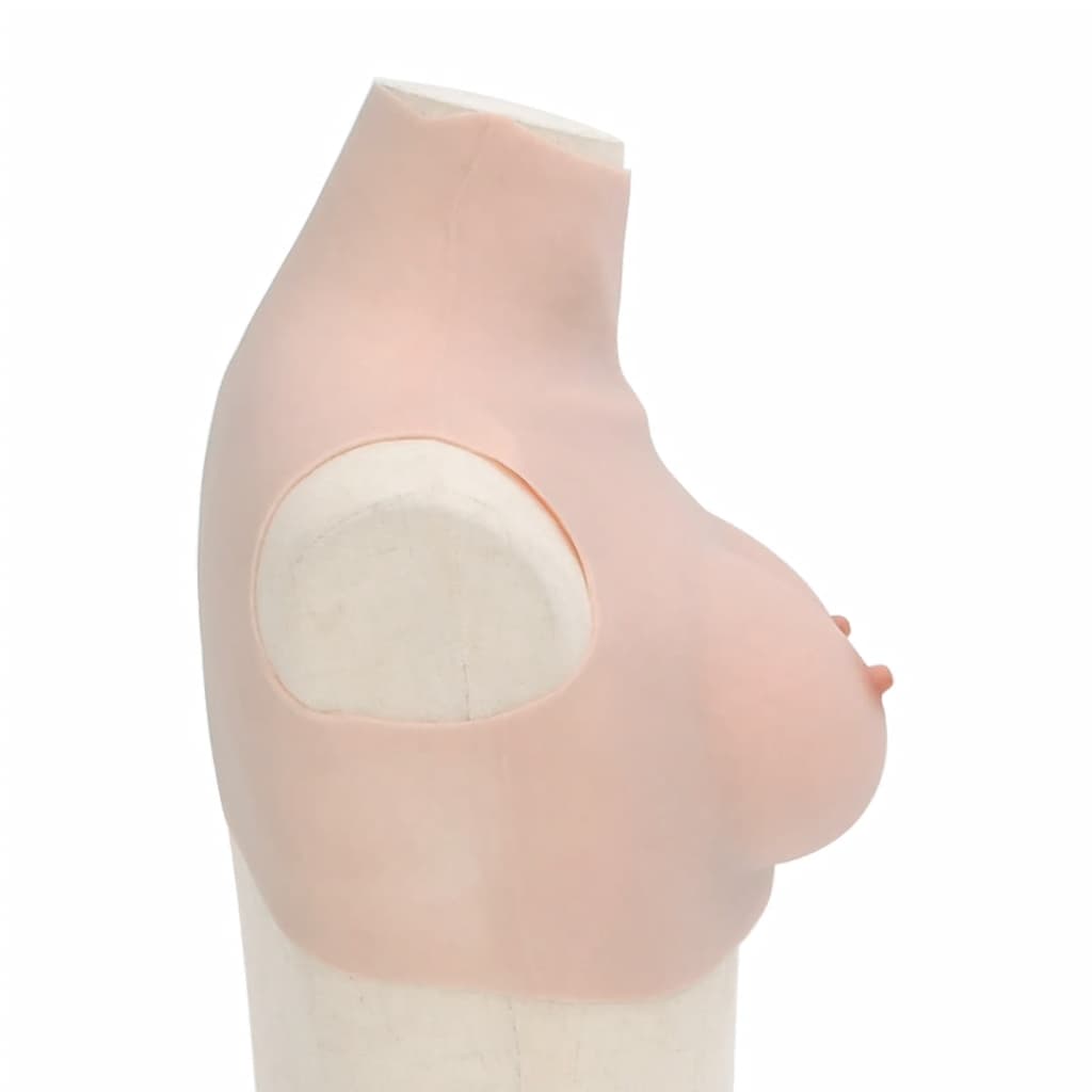 vidaXL Silicone Breastplate Caucasian C Cup 4