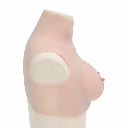 vidaXL Silicone Breastplate Caucasian C Cup 4