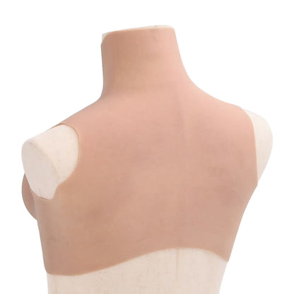 vidaXL Silicone Breastplate Natural C Cup 5