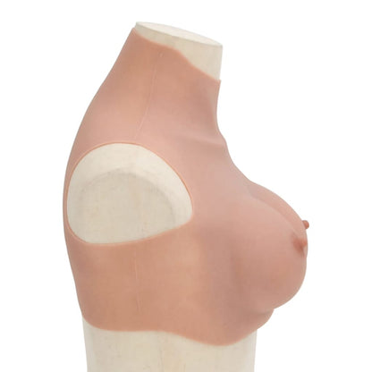 vidaXL Silicone Breastplate Natural D Cup 4