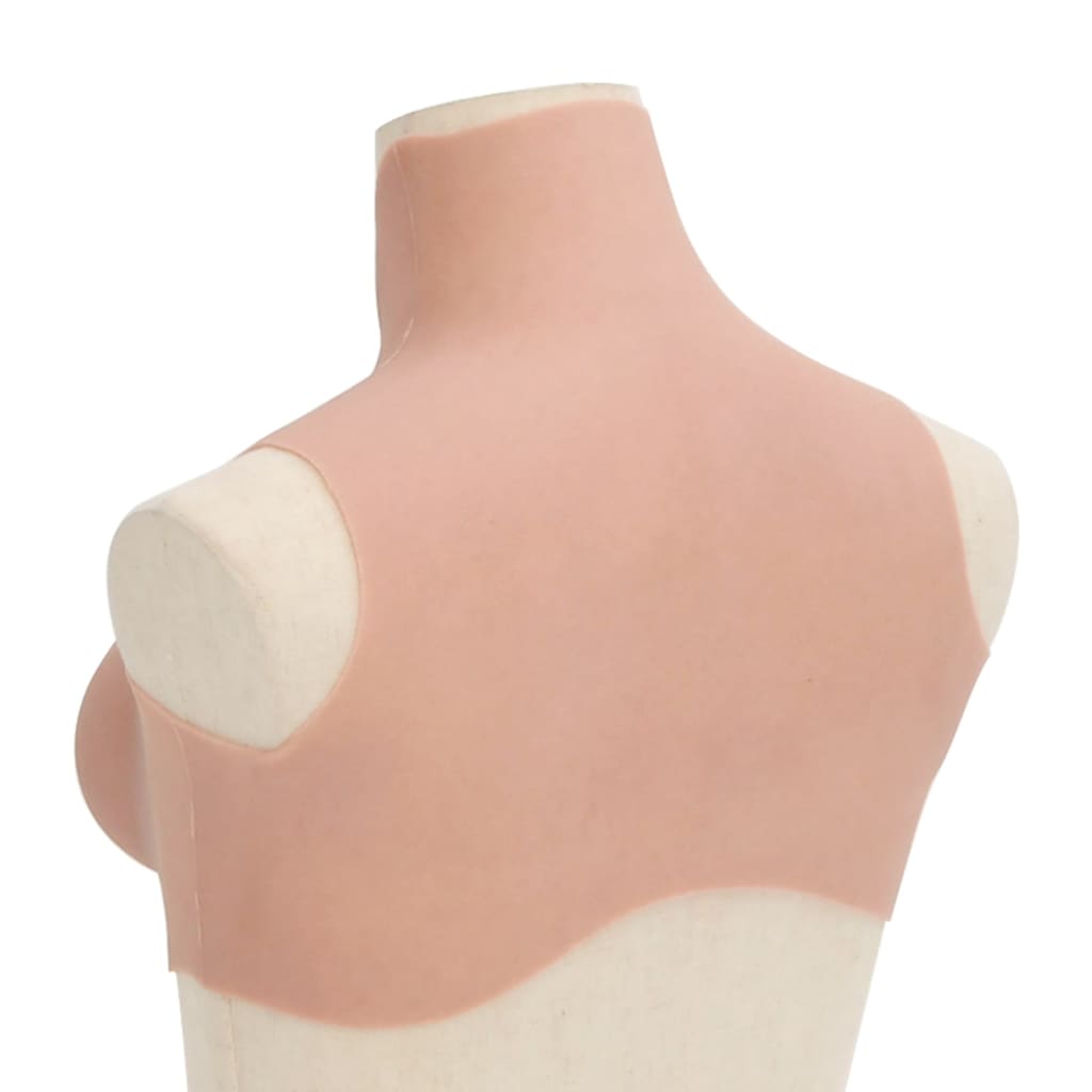vidaXL Silicone Breastplate Natural D Cup 5