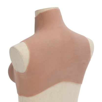 vidaXL Silicone Breastplate Tan C Cup 5