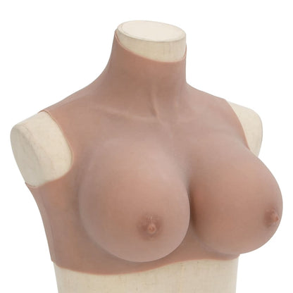 vidaXL Silicone Breastplate Cup Cotton