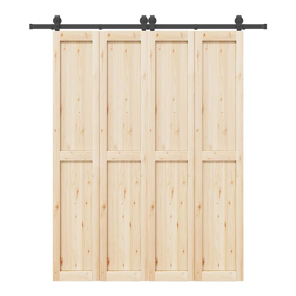 Sliding Door Hardware Kit Steel Black 200 cm