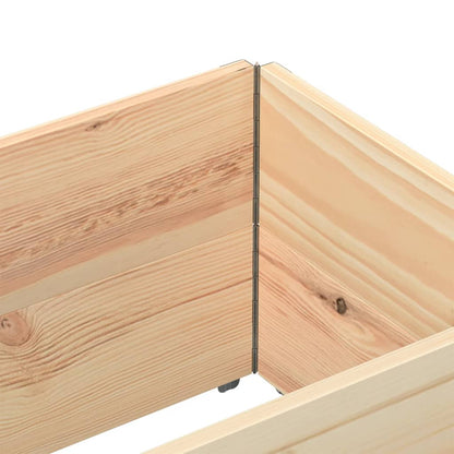 vidaXL Pallet Collars 2 pcs 150x50 cm Solid Wood Pine 6