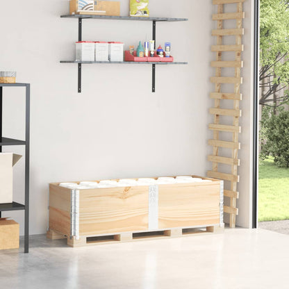 vidaXL Pallet Collars 2 pcs 150x50 cm Solid Wood Pine 1