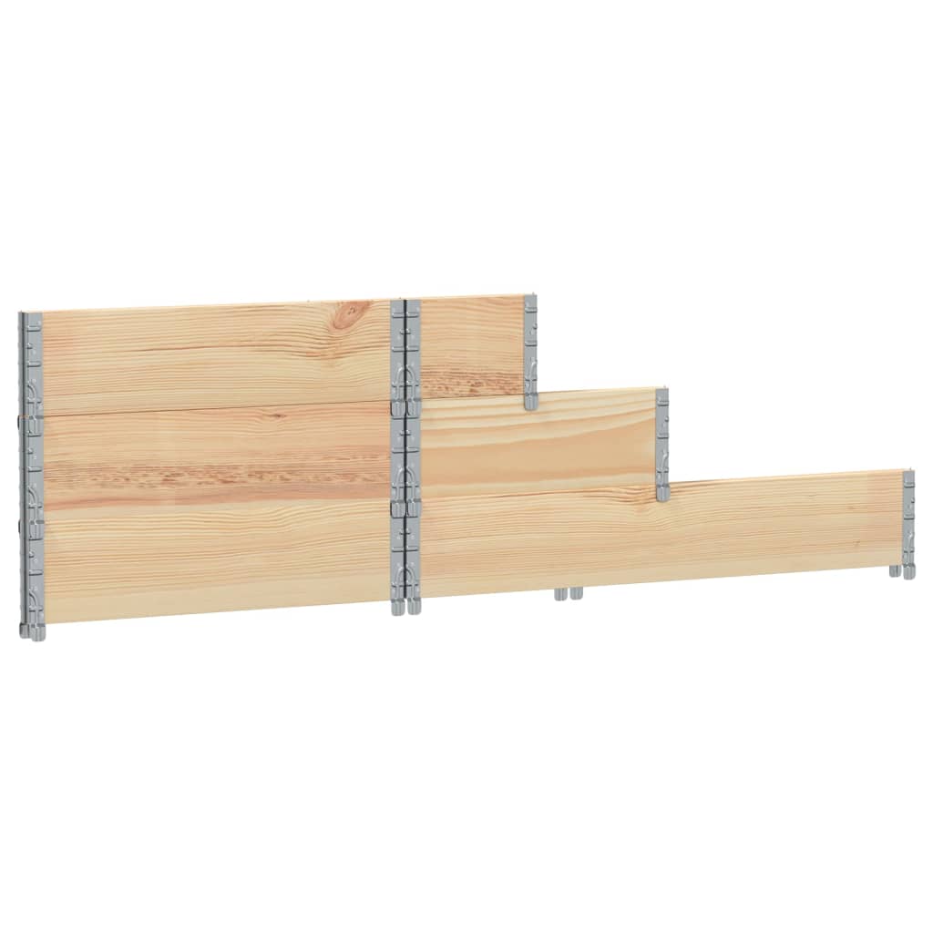 vidaXL 3-Tier Raised Bed 120x80 cm Solid Wood Pine 6