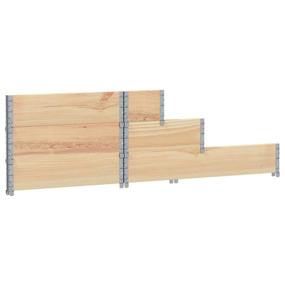 vidaXL 3-Tier Raised Bed 120x80 cm Solid Wood Pine 6