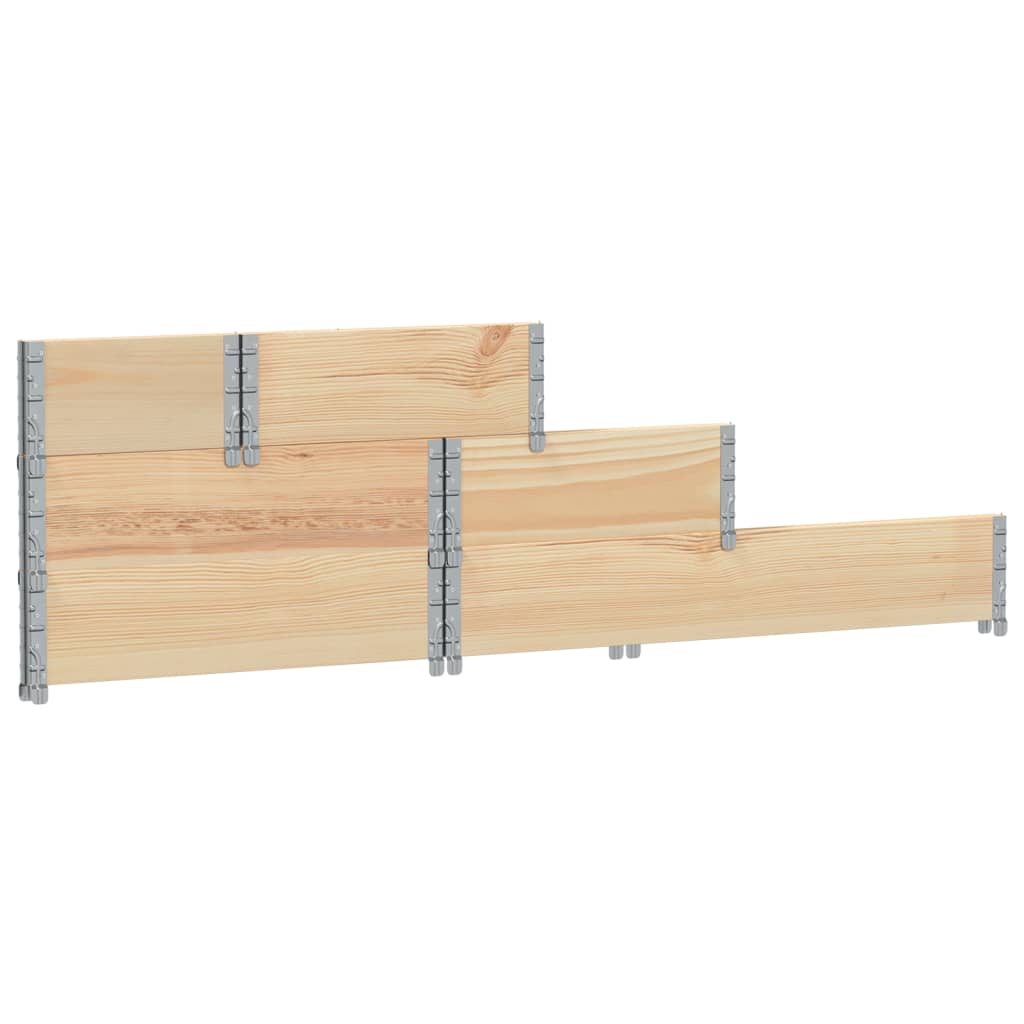 vidaXL 3-Tier Raised Bed 120x80 cm Solid Wood Pine 6