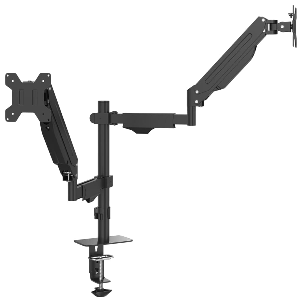 vidaXL Dual Monitor Arm for Max 27 Inch Screen Gas Spring 20 kg 2