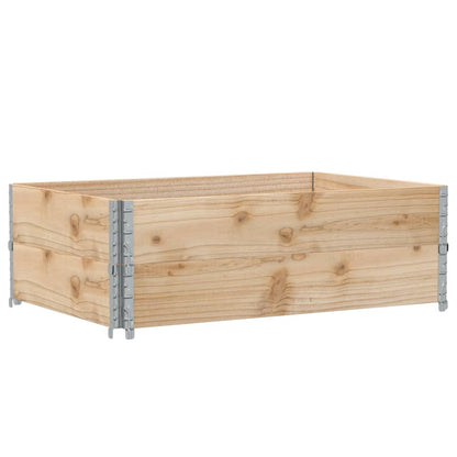 vidaXL Garden Planter 120x80 cm Solid Wood Pine 2