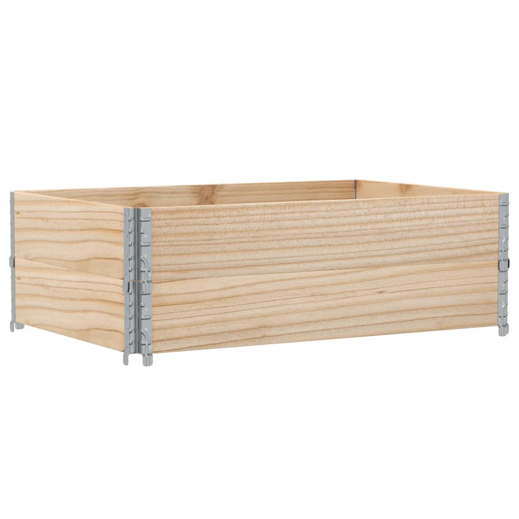 vidaXL Garden Planter 120x80 cm Solid Wood Pine 5