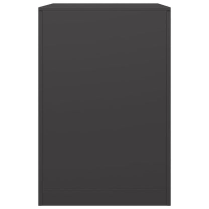 vidaXL Firewood Rack Black 60x40x60 cm Steel 5