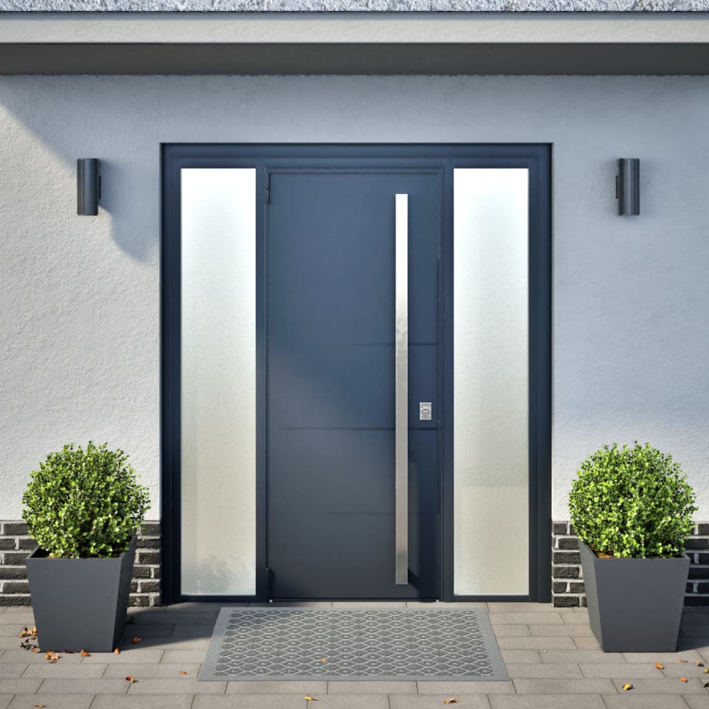 vidaXL Garden Planters Anthracite 2 pcs 40x40x40 cm Steel 3