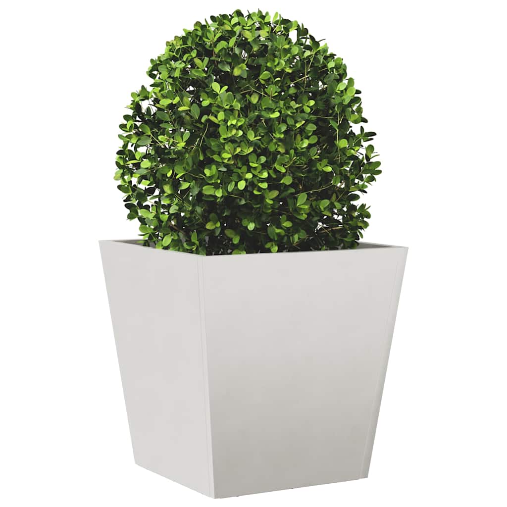 vidaXL Garden Planters 40x40x40 cm 2 pcs Stainless Steel 4