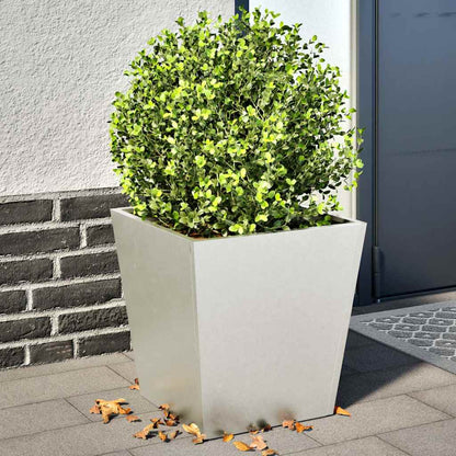 vidaXL Garden Planters 40x40x40 cm 2 pcs Stainless Steel 1