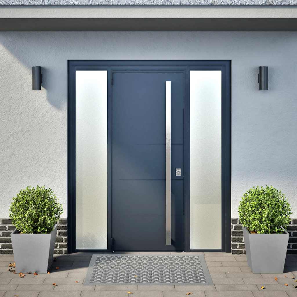 vidaXL Garden Planters 40x40x40 cm 2 pcs Galvanised Steel 3