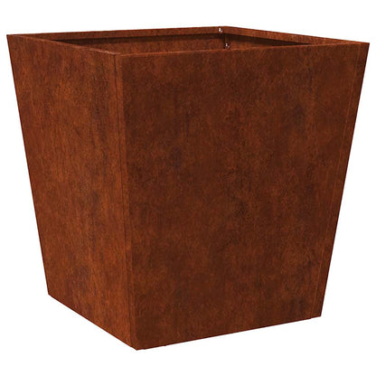 vidaXL Garden Planters 2 pcs 40x40x40 cm Weathering Steel 5