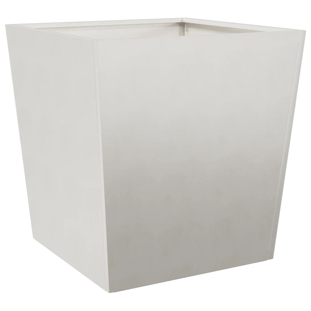 vidaXL Garden Planter 50x50x50 cm Stainless Steel 2