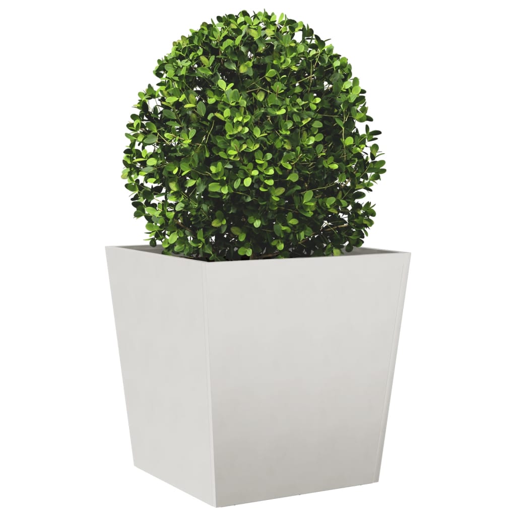 vidaXL Garden Planter 50x50x50 cm Stainless Steel 3