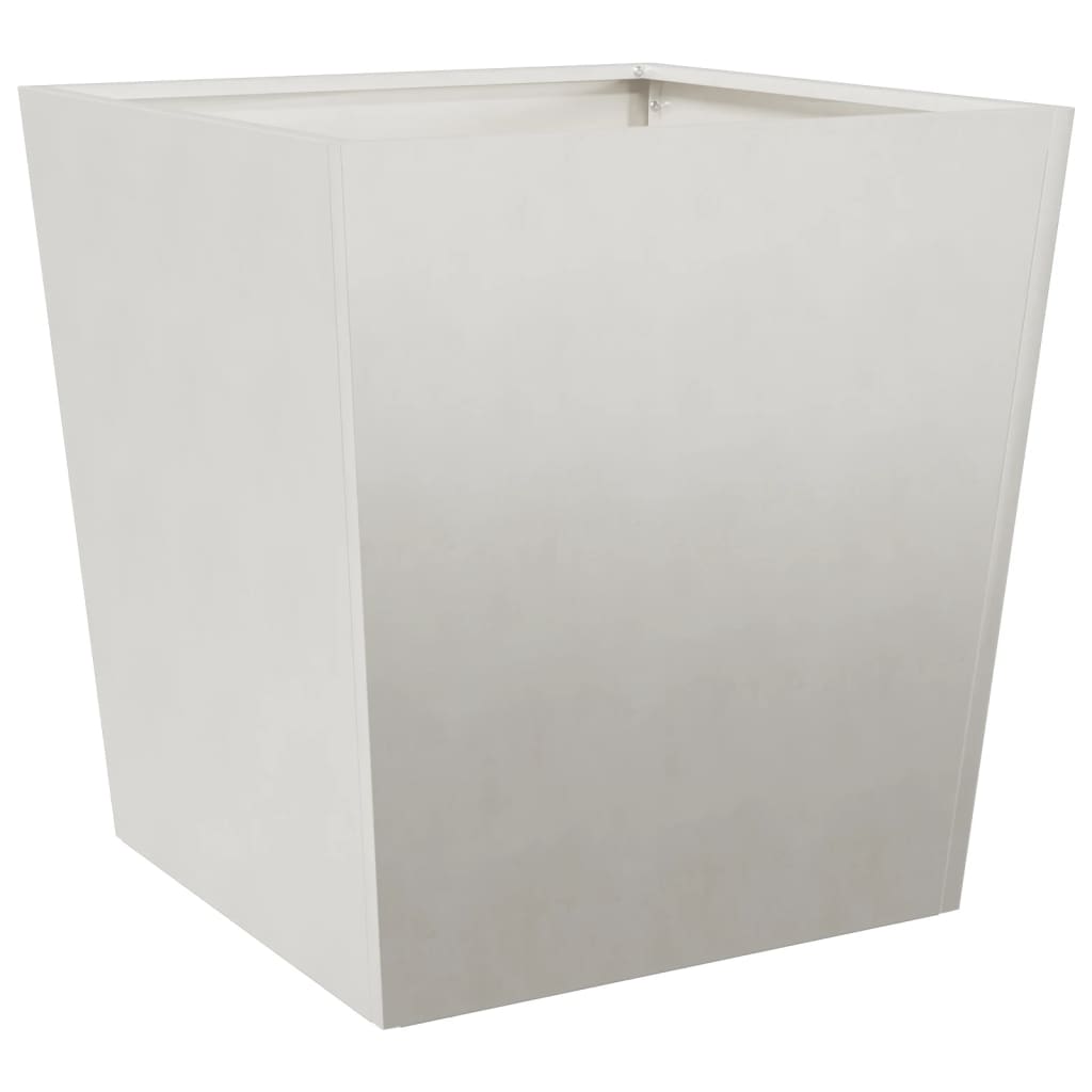 vidaXL Garden Planter 50x50x50 cm Stainless Steel 6
