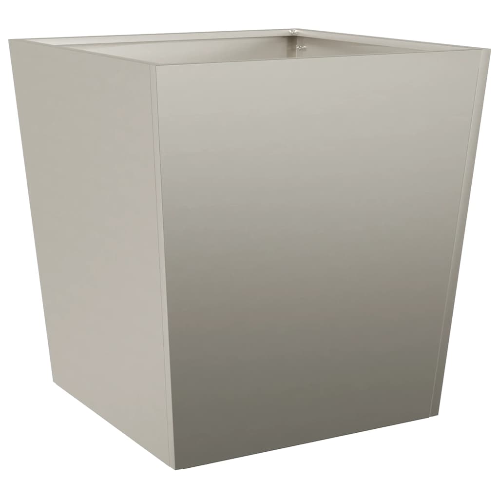 vidaXL Garden Planter 50x50x50 cm Weathering Steel 4