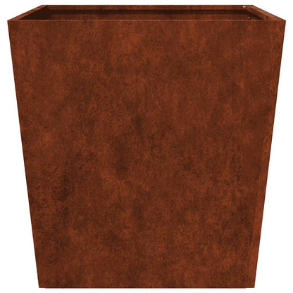 vidaXL Garden Planter 50x50x50 cm Weathering Steel 5