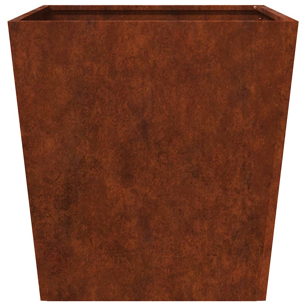vidaXL Garden Planter 50x50x50 cm Weathering Steel 6