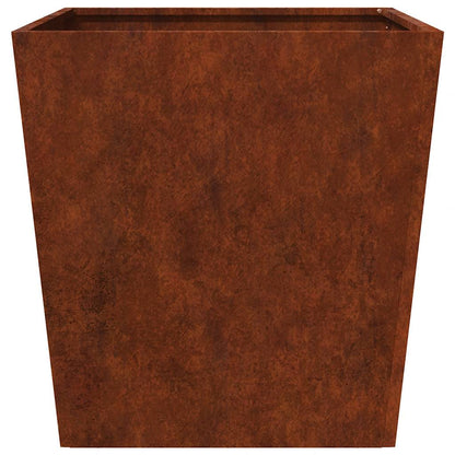 vidaXL Garden Planter 50x50x50 cm Weathering Steel 6