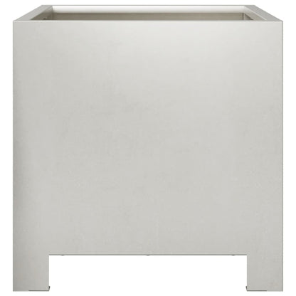 vidaXL Garden Planters 2 pcs 30x30x30 cm Stainless Steel 6