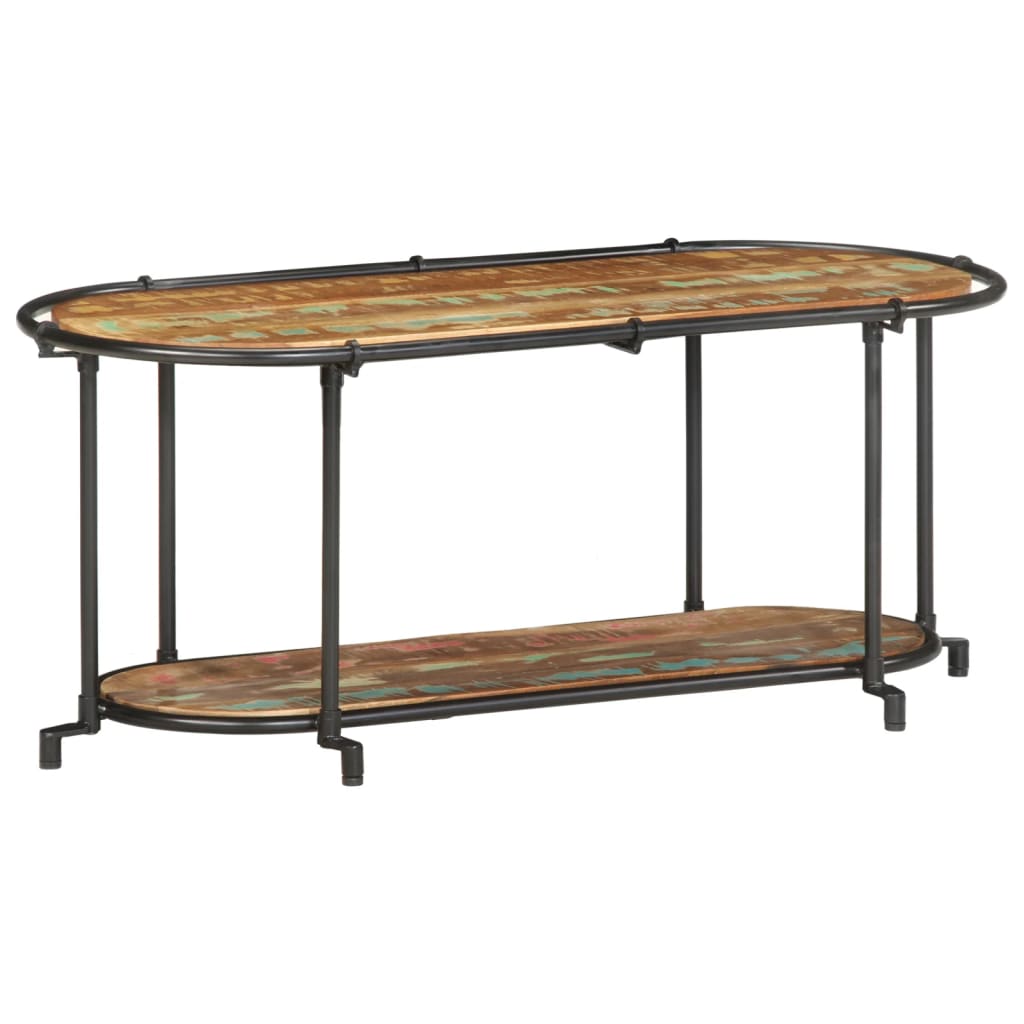 vidaXL TV Cabinet 100x42x40 cm Solid Wood Reclaimed 1