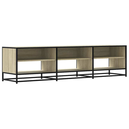 vidaXL TV Cabinet Sonoma Oak 180x40x46 cm Engineered Wood 2