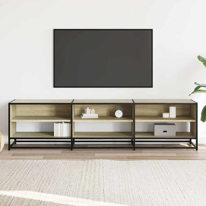 vidaXL TV Cabinet Sonoma Oak 180x40x46 cm Engineered Wood 3