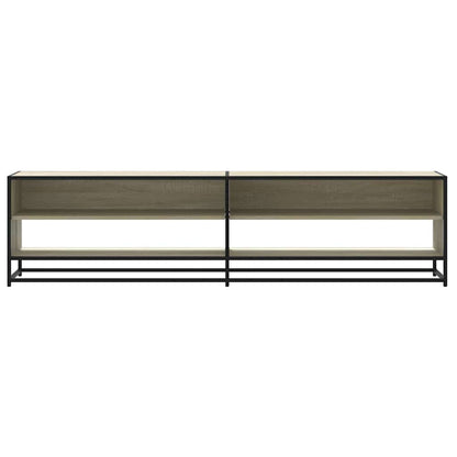 vidaXL TV Cabinet Sonoma Oak 180x40x46 cm Engineered Wood 4