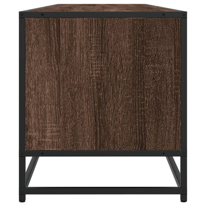 vidaXL TV Cabinet Brown Oak 180x40x46 cm Engineered Wood 6