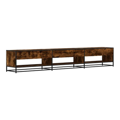 TV Cabinet 270x40x46 cm Engineered Wood Smoked oak