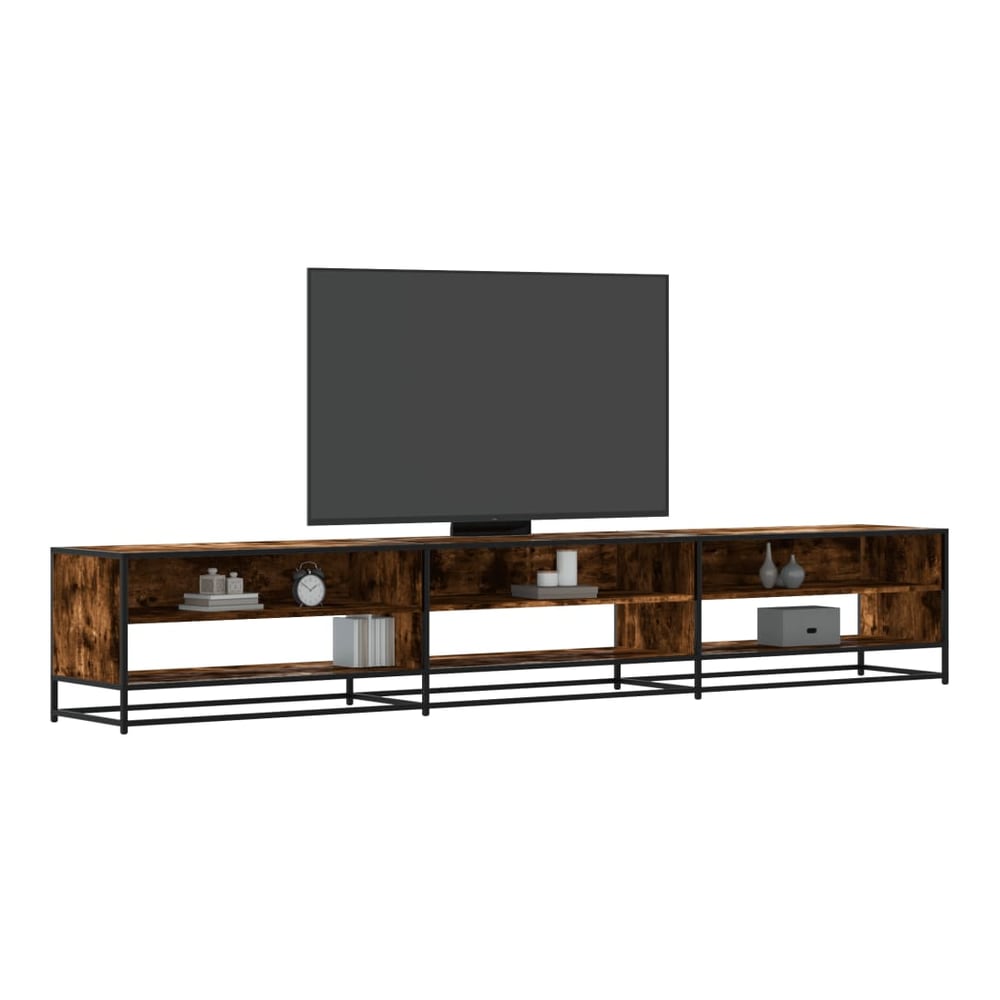 TV Cabinet 270x40x46 cm Engineered Wood Smoked oak