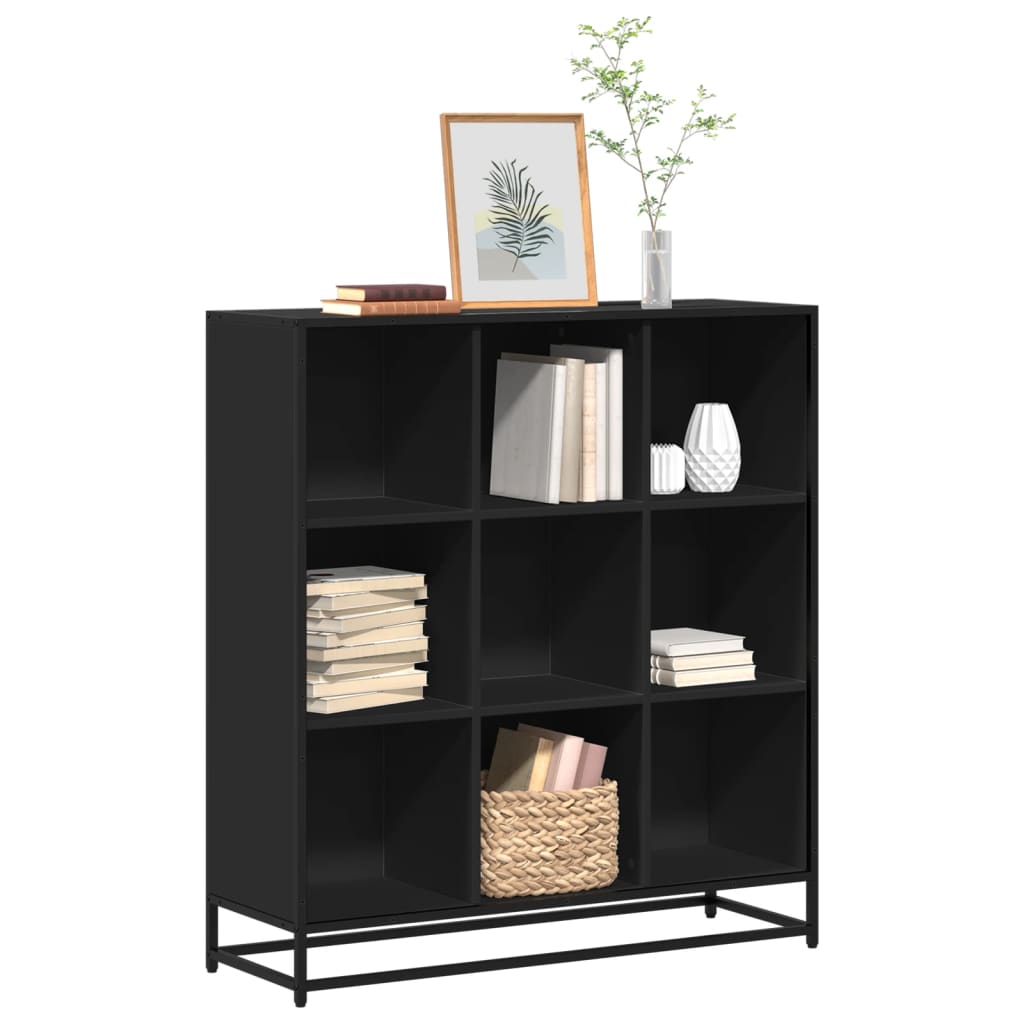vidaXL Book Cabinet 33.5x33x107.5 cm Engineered Wood