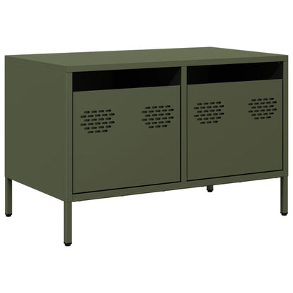 vidaXL TV Cabinet Olive Green 68x39x43.5 cm Cold-rolled Steel 2