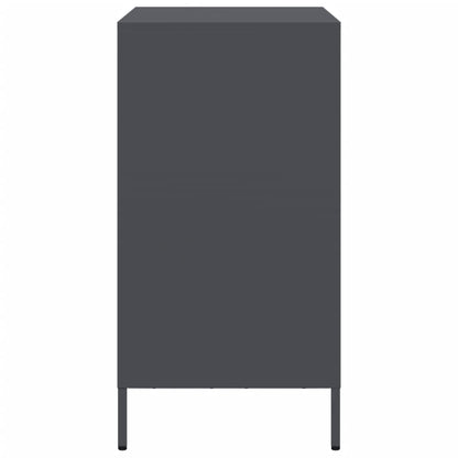 vidaXL Sideboard Anthracite 68x39x73.5 cm Cold-rolled Steel 6