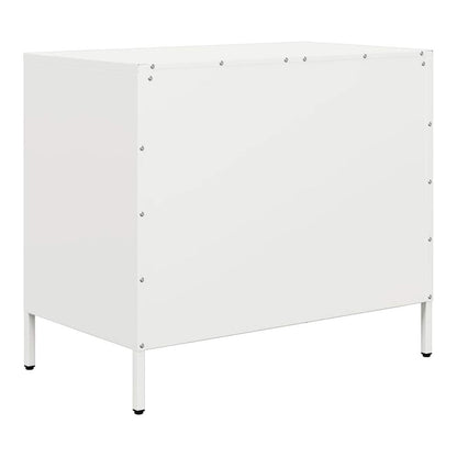 Sideboard 68x39x58,5 cm Cold-rolled Steel White