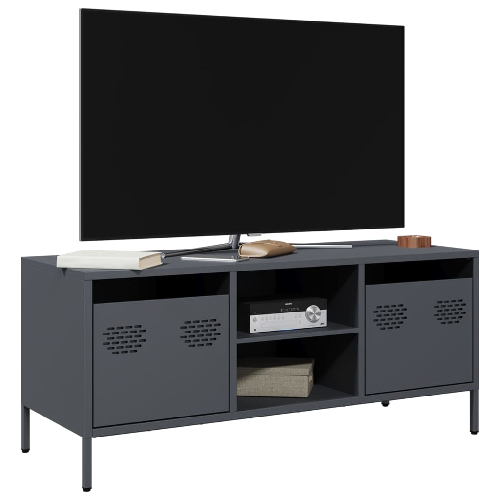 vidaXL TV Cabinet 101.5x39x43.5 cm Cold-rolled Steel