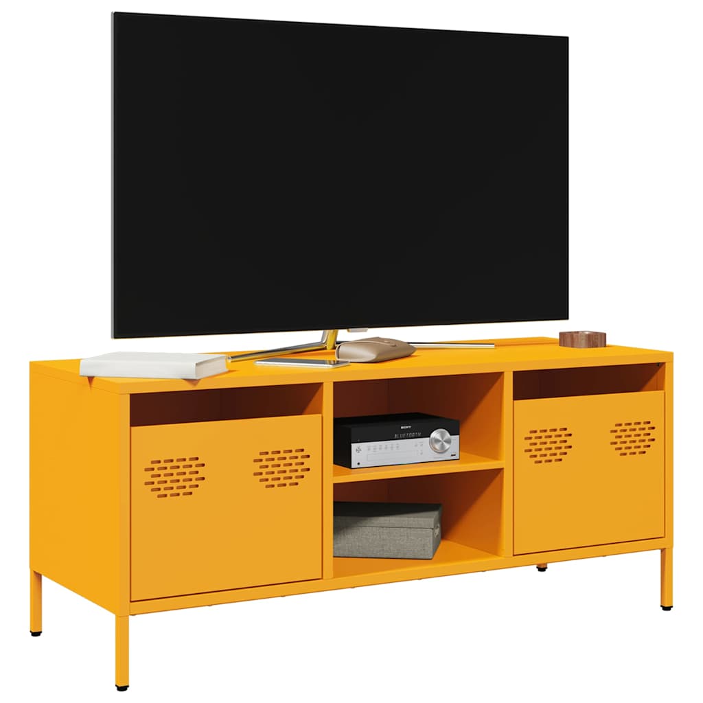vidaXL TV Cabinet 101.5x39x43.5 cm Cold-rolled Steel