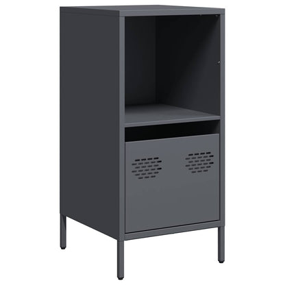 vidaXL Sideboard Anthracite 35x39x73.5 cm Cold-rolled Steel 2