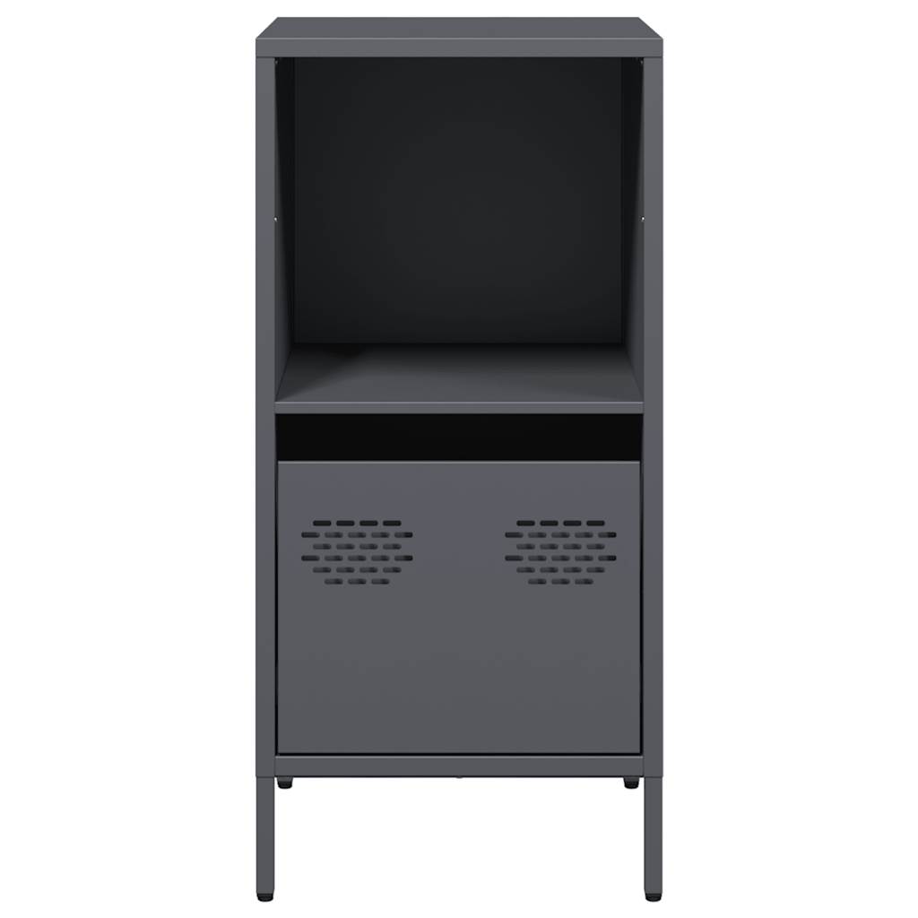 vidaXL Sideboard Anthracite 35x39x73.5 cm Cold-rolled Steel 4